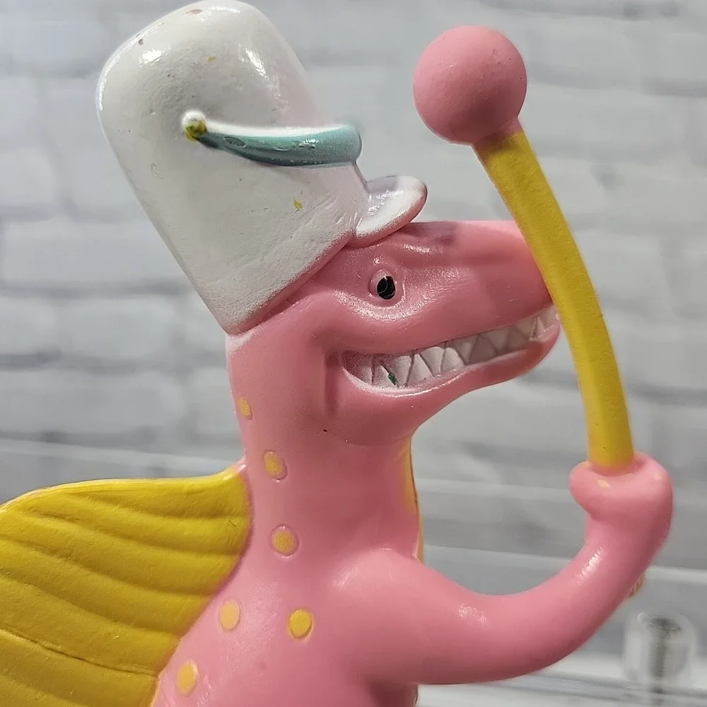 Dinosaur Train Marching Band Conductor Pink T-Rex Action Figure By Ankyo